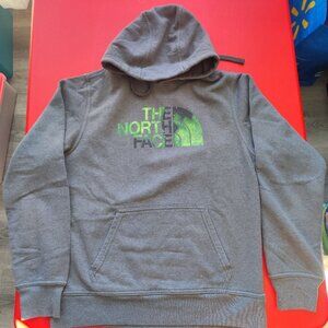 The North Face pull on hoodie with kangaroo pocket grey men's size S